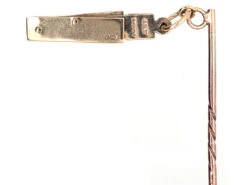 Victorian 9ct Gold Masonic Folding Tie Pin -Antique Jewellery Company DSC05091