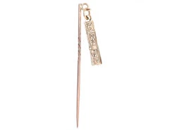 Victorian 9ct Gold Masonic Folding Tie Pin -Antique Jewellery Company DSC05095