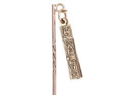 Victorian 9ct Gold Masonic Folding Tie Pin -Antique Jewellery Company DSC05096
