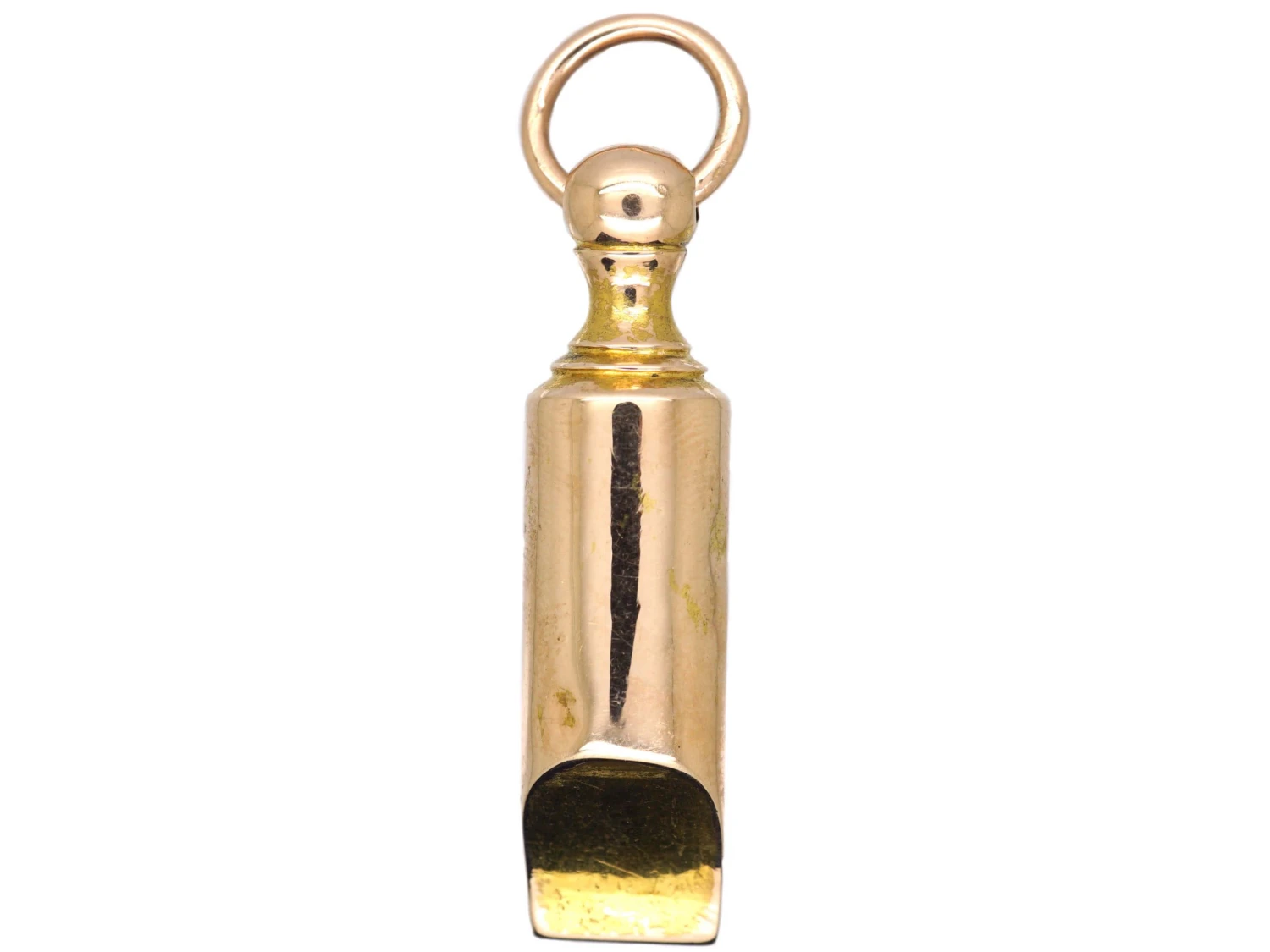 Edwardian 9ct Gold Whistle 4 Edwardian 9ct Gold Whistle - Image 2