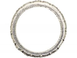 Art Deco Platinum Eternity Ring With Curved Edges Set With Diamonds 8 Art Deco Platinum Eternity Ring With Curved Edges Set With Diamonds -Antique Jewellery Company DSC05219 scaled 1