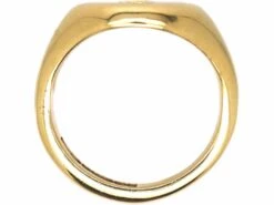 9ct Gold Signet Ring With Intaglio Of Griffin’s Head By Charles Green & Sons -Antique Jewellery Company DSC05389 scaled 1