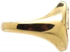 9ct Gold Signet Ring With Intaglio Of Griffin’s Head By Charles Green & Sons -Antique Jewellery Company DSC05394 scaled 2