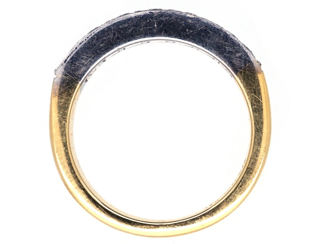 Diamond Half Eternity Ring 6 Diamond Half Eternity Ring - Image 4