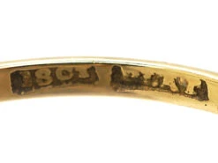 18ct Gold & Platinum, Emerald & Diamond Cluster Ring 14 18ct Gold & Platinum, Emerald & Diamond Cluster Ring -Antique Jewellery Company DSC05465