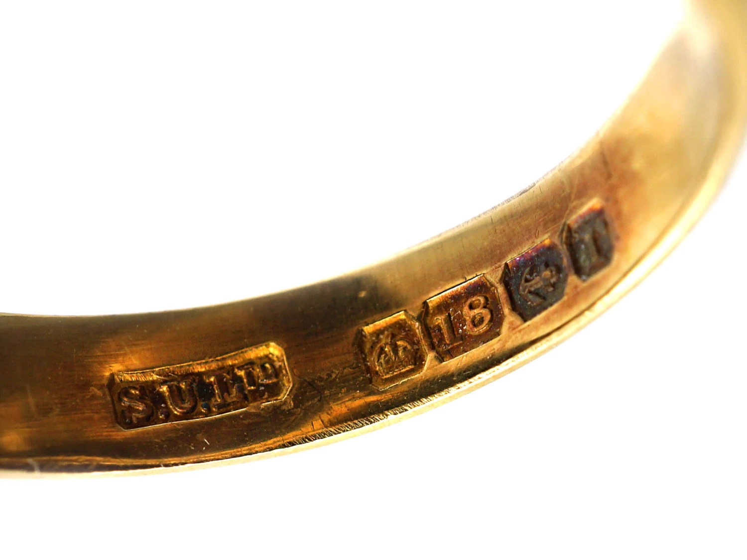 Masonic 18ct Gold Signet Ring With Bloodstone Masonic Intaglio Assayed In 1916 8 Masonic 18ct Gold Signet Ring With Bloodstone Masonic Intaglio Assayed In 1916 - Image 6