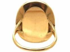 Georgian 15ct Gold, Turquoise Ring With Carved Classical Scene 11 Georgian 15ct Gold, Turquoise Ring With Carved Classical Scene -Antique Jewellery Company DSC05575 scaled 1