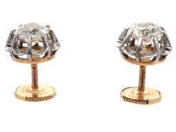 Diamond Solitaire Earrings -Antique Jewellery Company DSC05613