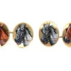 Edwardian 18ct Gold & Enamel Horse’s Head Cufflinks -Antique Jewellery Company DSC05666
