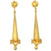 Georgian 15ct Gold Long Drop Earrings 2 Georgian 15ct Gold Long Drop Earrings -Antique Jewellery Company DSC05734 copy scaled 1
