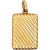 Edwardian 15ct Gold Rectangular Locket With Ridged Detail 1 Edwardian 15ct Gold Rectangular Locket With Ridged Detail -Antique Jewellery Company DSC05860 scaled 1