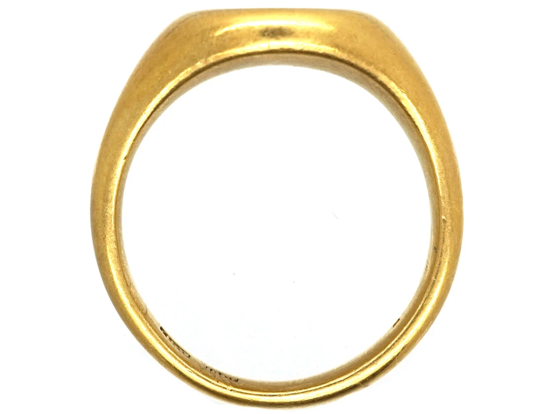 Victorian 18ct Gold Signet Ring Of A Unicorn 7 Victorian 18ct Gold Signet Ring Of A Unicorn - Image 5