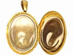 Victorian 18ct Gold, Blue Enamel & Natural Pearl Star Locket In Original Case 8 Victorian 18ct Gold, Blue Enamel & Natural Pearl Star Locket In Original Case -Antique Jewellery Company DSC05976 scaled 2