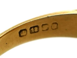 Victorian 18ct Gold Signet Ring With Crest Intaglio -Antique Jewellery Company DSC05986