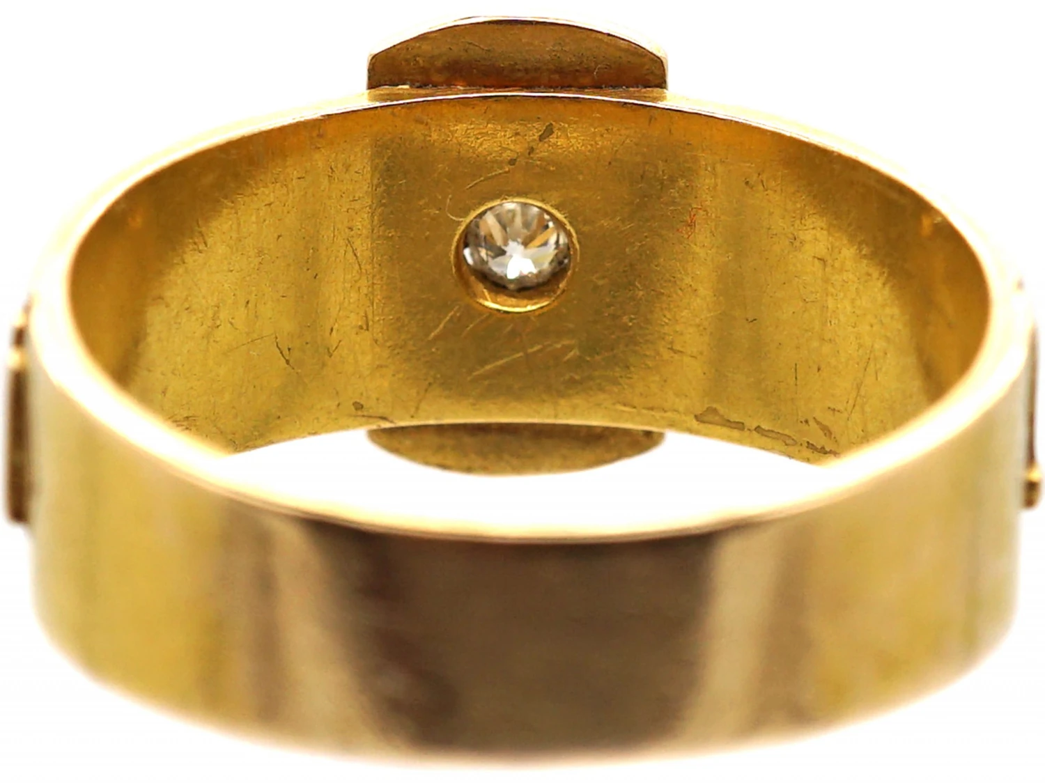 Edwardian 18ct Gold & Diamond Ring That Spells Harriet 6 Edwardian 18ct Gold & Diamond Ring That Spells Harriet - Image 4