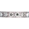 Art Deco Platinum & Diamond Set Eternity Ring 1 Art Deco Platinum & Diamond Set Eternity Ring -Antique Jewellery Company DSC06106