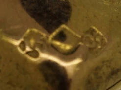 Victorian 15ct Gold Heart Shaped Locket Set With Sapphires & A Diamond 13 Victorian 15ct Gold Heart Shaped Locket Set With Sapphires & A Diamond -Antique Jewellery Company DSC06140