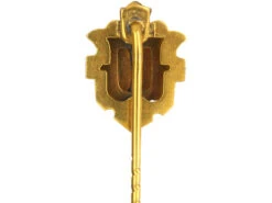 Victorian 15ct Gold & Enamel Masonic Tie Pin 9 Victorian 15ct Gold & Enamel Masonic Tie Pin -Antique Jewellery Company DSC06354 1