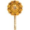 Victorian 15ct Gold Tie Pin Set With A Rose Diamond -Antique Jewellery Company DSC06414
