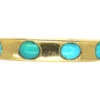 Victorian 18ct Gold & Turquoise Forget Me Not Eternity Ring -Antique Jewellery Company DSC06460