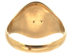 9ct Gold Signet Ring With Intaglio Of A Spaniel 12 9ct Gold Signet Ring With Intaglio Of A Spaniel -Antique Jewellery Company DSC06498