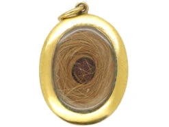 Victorian 15ct Gold Cabochon Garnet Locket Back Pendant 6 Victorian 15ct Gold Cabochon Garnet Locket Back Pendant -Antique Jewellery Company DSC06590