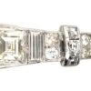 Art Deco Platinum & Diamond Buckle Ring 1 Art Deco Platinum & Diamond Buckle Ring -Antique Jewellery Company DSC06884 scaled 1