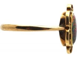 Arts & Crafts 9ct Gold & Black Opal Ring 12 Arts & Crafts 9ct Gold & Black Opal Ring -Antique Jewellery Company DSC06935 scaled 1