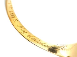 Edwardian 18ct Gold Ring With Roman Hard Stone Cameo Of A Rabbit -Antique Jewellery Company DSC06960 copy