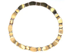 David Andersen Silver & Blue Enamel Necklace 13 David Andersen Silver & Blue Enamel Necklace -Antique Jewellery Company DSC06961