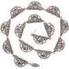 Art Deco Silver & Marcasite Articulated Collar