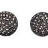 Art Deco Silver & Marcasite Round Earrings 2 Art Deco Silver & Marcasite Round Earrings -Antique Jewellery Company DSC07111 1