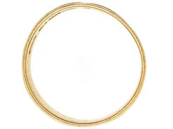 Victorian 18ct Gold Wedding Ring With Fern Detail 9 Victorian 18ct Gold Wedding Ring With Fern Detail -Antique Jewellery Company DSC07169 copy