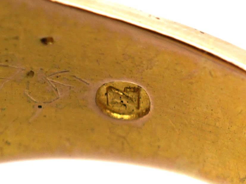 Art Deco 15ct Gold & Carnelian Signet Ring With Intaglio Of A Lion With Sword & Scales 10 Art Deco 15ct Gold & Carnelian Signet Ring With Intaglio Of A Lion With Sword & Scales - Image 8