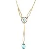 Edwardian 15ct Gold & Aquamarine Drop Necklace -Antique Jewellery Company DSC07298 2 1 scaled 1