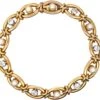 Early 20th Century French 18ct Gold Bracelet Set With Diamonds & Natural Pearls 1 Early 20th Century French 18ct Gold Bracelet Set With Diamonds & Natural Pearls -Antique Jewellery Company DSC07312 scaled 1