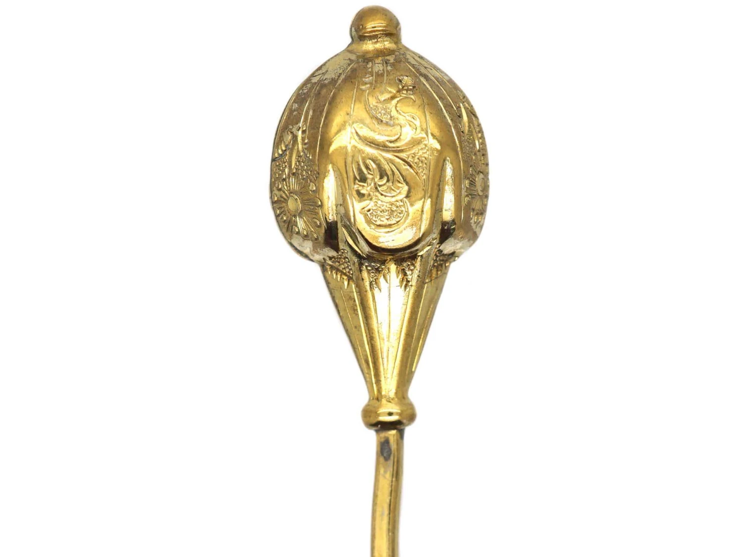 Georgian Gilt Metal Tie Pin 3 Georgian Gilt Metal Tie Pin