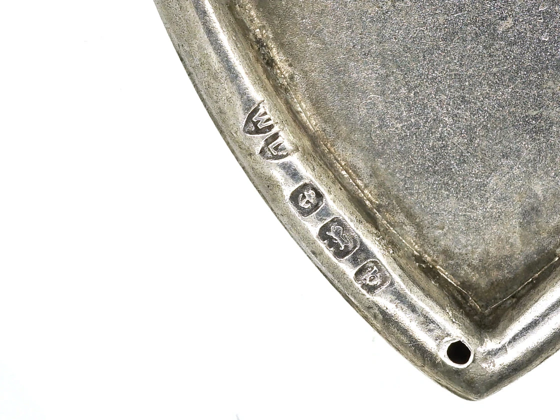 Edwardian Heart Shaped Brooch With Swallow Motif 5 Edwardian Heart Shaped Brooch With Swallow Motif - Image 3