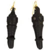 Victorian Bog Oak & Stanhope Whistle Drop Earrings 2 Victorian Bog Oak & Stanhope Whistle Drop Earrings -Antique Jewellery Company DSC07473