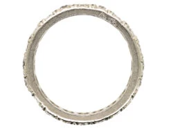 French Platinum & Diamond Eternity Ring 17 French Platinum & Diamond Eternity Ring -Antique Jewellery Company DSC07509 1