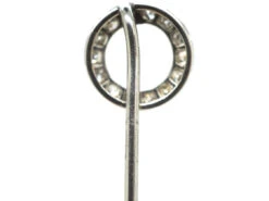 Art Deco Platinum & Diamond Set Winning Post Tie Pin 9 Art Deco Platinum & Diamond Set Winning Post Tie Pin -Antique Jewellery Company DSC07604
