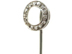 Art Deco Platinum & Diamond Set Winning Post Tie Pin 8 Art Deco Platinum & Diamond Set Winning Post Tie Pin -Antique Jewellery Company DSC07605 1