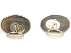 Silver Scarab Beetle Cufflinks By Roger Doyle -Antique Jewellery Company DSC07655 1
