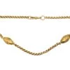 Victorian 15ct Gold Chain With Ball Detail