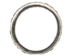 Early 20th Century 18ct White Gold Eternity Ring Set With Sapphires 8 Early 20th Century 18ct White Gold Eternity Ring Set With Sapphires -Antique Jewellery Company DSC07860 copy