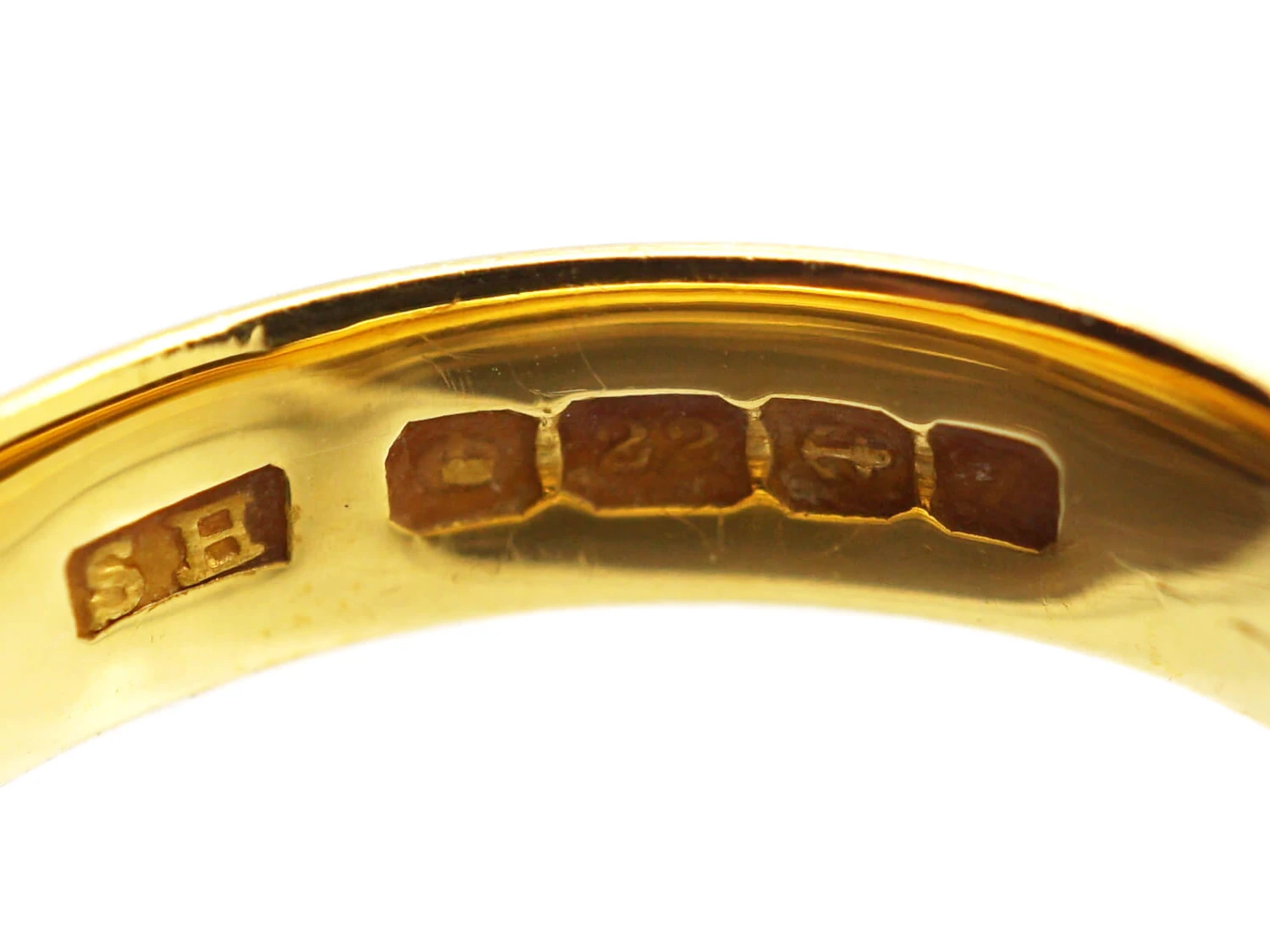 22ct Gold Wedding Ring Assayed In 1924 6 22ct Gold Wedding Ring Assayed In 1924 - Image 4
