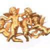 Victorian 18ct Gold Love Is Blind Brooch -Antique Jewellery Company DSC07876