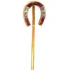 Edwardian 15ct Gold Ruby & Rose Diamond Horse Shoe Tie Pin 2 Edwardian 15ct Gold Ruby & Rose Diamond Horse Shoe Tie Pin -Antique Jewellery Company DSC07961