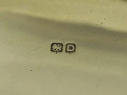 Silver Bangle With Engraved Flower Motif -Antique Jewellery Company DSC07962