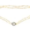 Edwardian Two Strand Pearl Necklace With 15ct Gold Enamel & Diamond Clasp 2 Edwardian Two Strand Pearl Necklace With 15ct Gold Enamel & Diamond Clasp -Antique Jewellery Company DSC07988 copy scaled 1